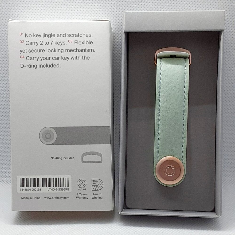2026 Fall Color ...  2 HOSTS PICKED Mint green leather key holder - Picture 3 of 13
